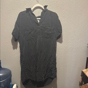 Black Short Sleeve dress
